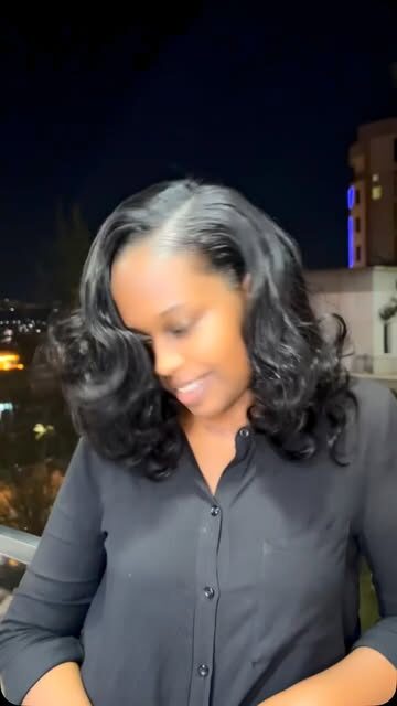 Wavy wig, night
